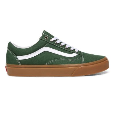 Vans Gum Old Skool - Erkek Spor Ayakkabı (Yeşil)